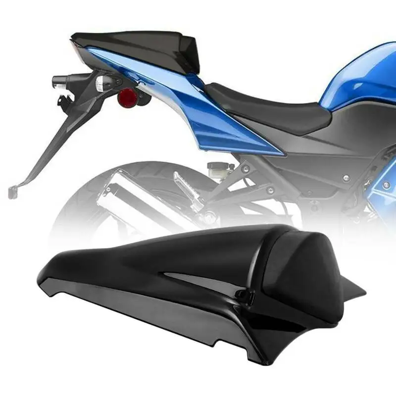 Черный чехол на заднее сиденье пассажира мотоцикла для Kawasaki Ninja 250R EX250 2008