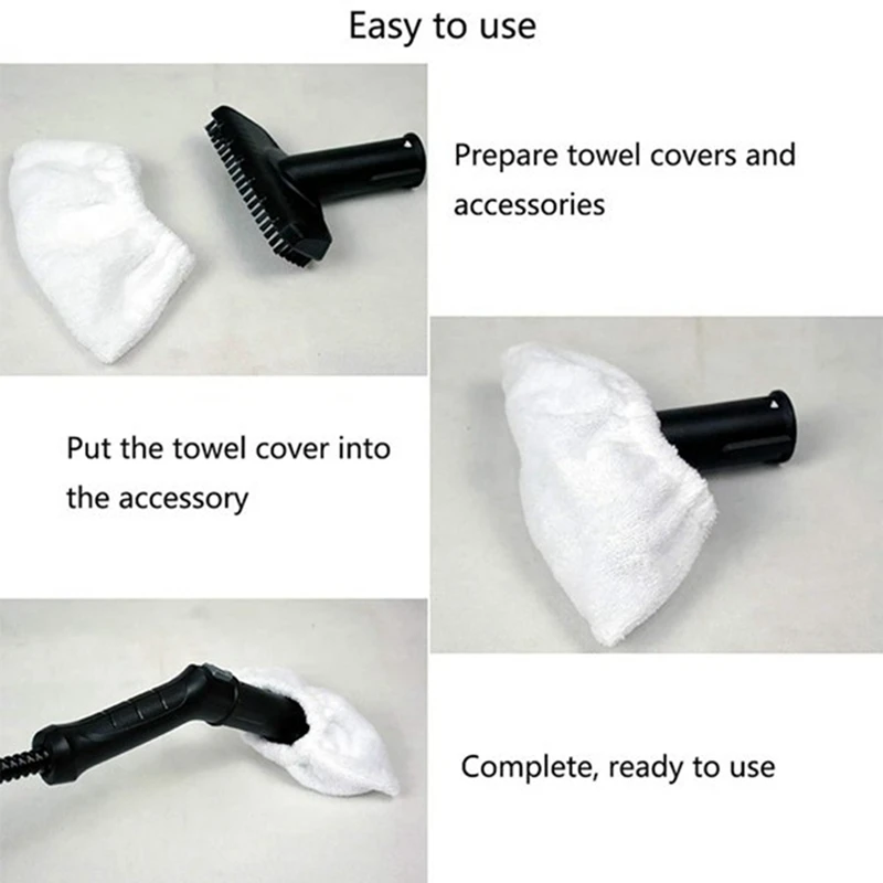 12Pcs Steam Cleaner Parts for KARCHER SC Series SC1/SC2/SC3/SC4/SC5 Steam Cleaner Accessories Towel Cover
12Pcs Steam Cleaner Parts for KARCHER SC Series SC1/SC2/SC3/SC4/SC5 Steam Cleaner Accessories Towel Cover