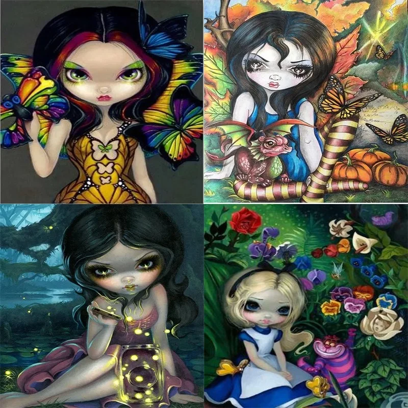 DIY 5D Mosaic Resin Big Eyes Girl Full Drill Square Diamond Painting Kit Rhinestone Drawing for Home Wall Decor Diamond Painting
DIY 5D Mosaic Resin Big Eyes Girl Full Drill Square Diamond Painting Kit Rhinestone Drawing for Home Wall Decor Diamond Painting