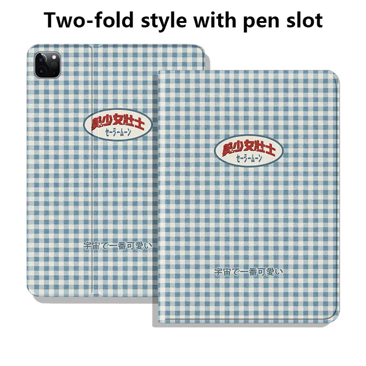 For Ipad 10.2 9.7 Pro 11 12 9 Mini 4 5 Air 4 3 Case 2020 Beautiful Girl's Retro Plaid with Pen Slot Protective shell
For Ipad 10.2 9.7 Pro 11 12 9 Mini 4 5 Air 4 3 Case 2020 Beautiful Girl's Retro Plaid with Pen Slot Protective shell