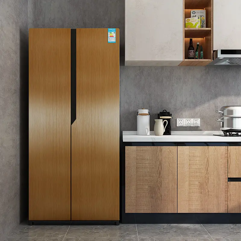 Stainless Steel Metal Texture Vinyl Self Adhesive Wallpaper Kitchen Appliance Refrigerator Renovation Film Waterproof Wall Paper
Stainless Steel Metal Texture Vinyl Self Adhesive Wallpaper Kitchen Appliance Refrigerator Renovation Film Waterproof Wall Paper