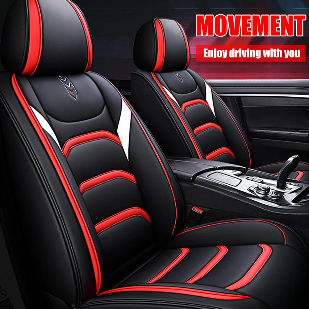 Universal Car Seat Cover PU Leather Seat Cushion Protector Front and Rear Seats Protective Cover for Sedans SUV Pickup Truck
Universal Car Seat Cover PU Leather Seat Cushion Protector Front and Rear Seats Protective Cover for Sedans SUV Pickup Truck