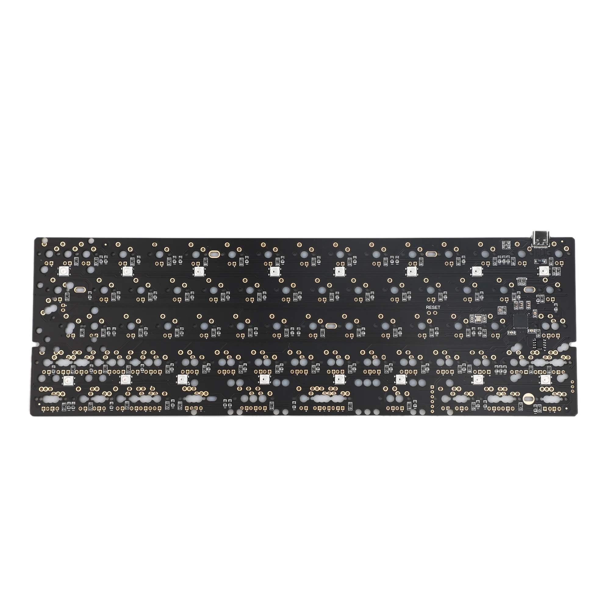 YMDK 60% YD60MQ QMK Programmable Underglow RGB Led PCB Plate Stabilizers For DIY Mechanical Keyboard Replacble GH60 64
YMDK 60% YD60MQ QMK Programmable Underglow RGB Led PCB Plate Stabilizers For DIY Mechanical Keyboard Replacble GH60 64