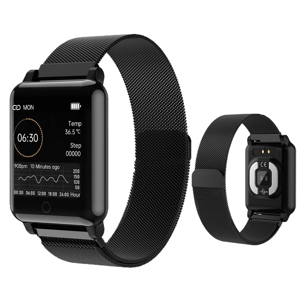 Mjuniu F54 Smart Watch Body Temperature Measurement Sports Smart Watch for Women Men Heart Rate Sleep Monitor For Android IOS
Mjuniu F54 Smart Watch Body Temperature Measurement Sports Smart Watch for Women Men Heart Rate Sleep Monitor For Android IOS