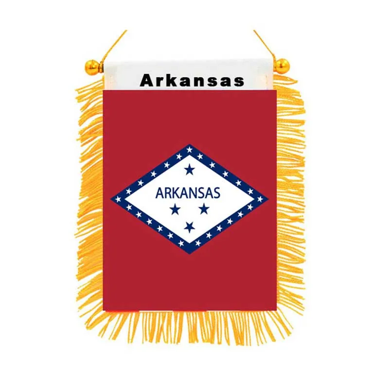 Arkansas Mini Black-out Hanging Flags High Quality Double Sided Printed Flag Home Decor
Arkansas Mini Black-out Hanging Flags High Quality Double Sided Printed Flag Home Decor
