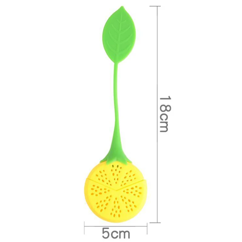 Creative Lemon Silicone Tea Infuser Strainer Loose Herbal Spice Filter Kitchen Gadgets Tea Tools Brewing Device Tea Ware
Creative Lemon Silicone Tea Infuser Strainer Loose Herbal Spice Filter Kitchen Gadgets Tea Tools Brewing Device Tea Ware