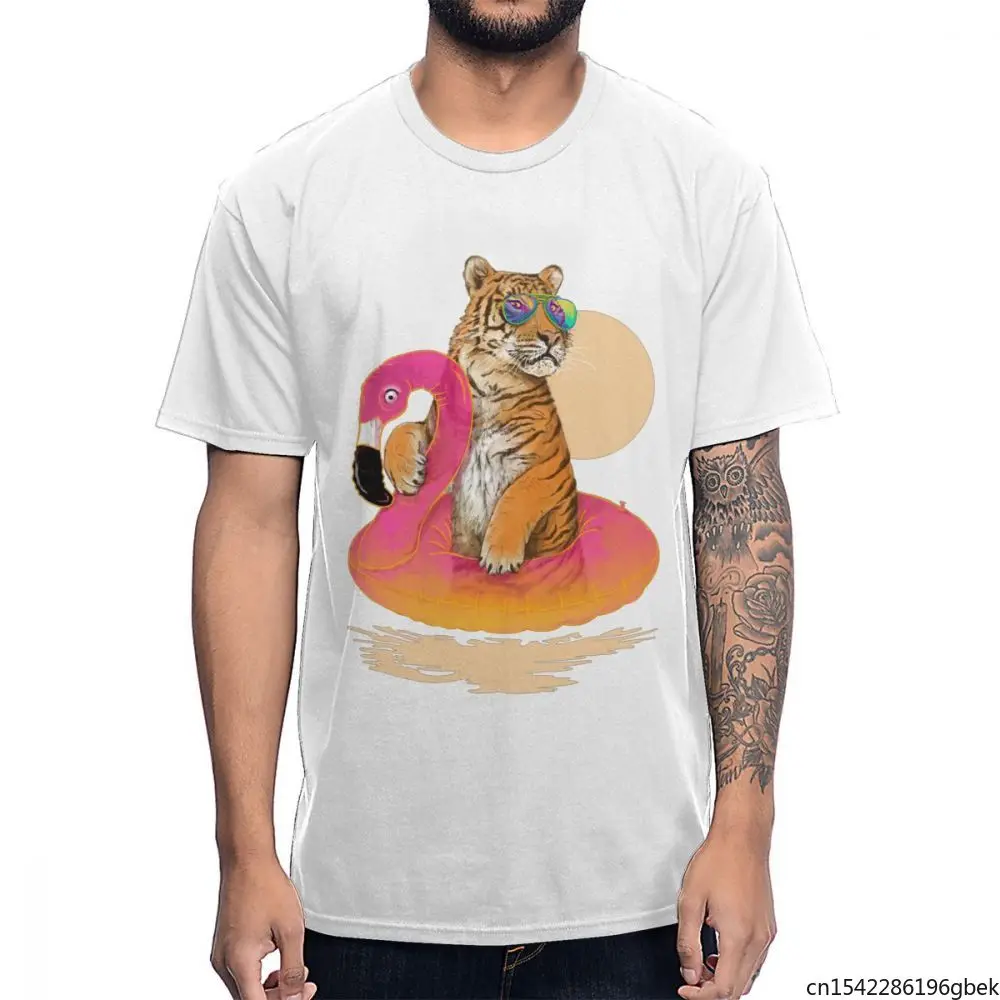 Flamingo Tiger Funny Men's T-Shirt
Flamingo Tiger Funny Men's T-Shirt