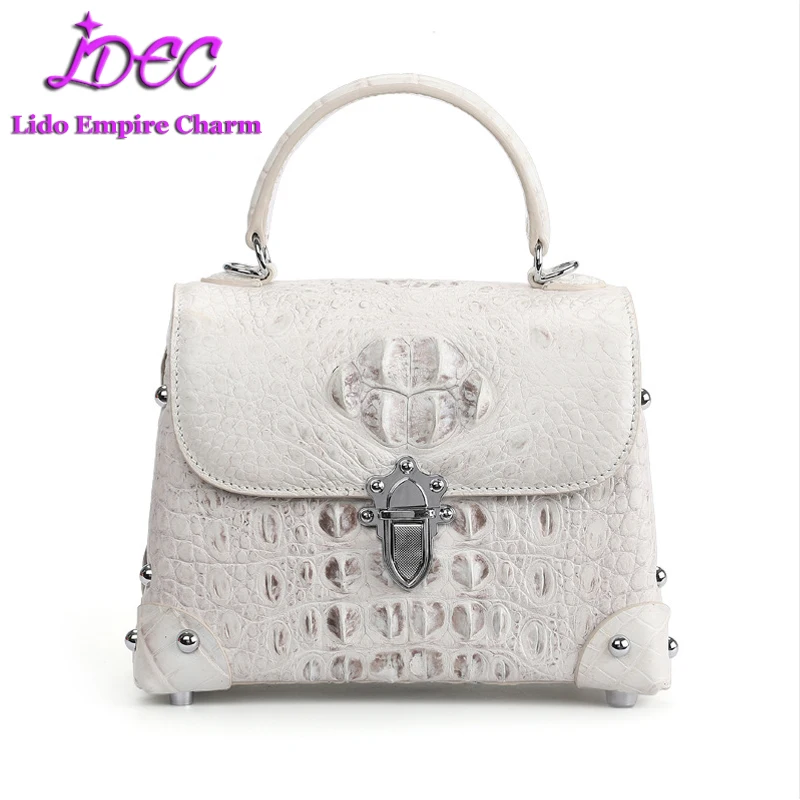 Leather Women's Bag 2021 New personal tailored wearable fashion Himalayan White Croc tote one shoulder crossbody bag
Leather Women's Bag 2021 New personal tailored wearable fashion Himalayan White Croc tote one shoulder crossbody bag