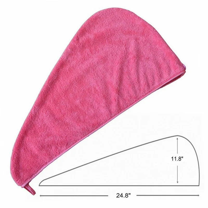 Women Lady's Bath Tool Quick Drying Magic Soft Microfiber Towel Hair Dry Hat Cap Beanies | Аксессуары для одежды