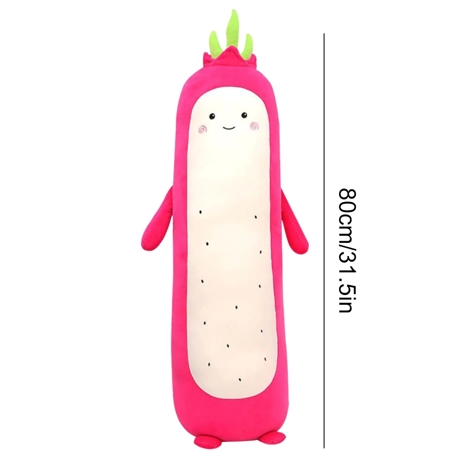 Cute Fruits Soft Plush t Pillow Toy Birthday Gift Holiday ornaments Mother's Day Gifts 31.5inch Dragon fruit For Kids Adults Gif
Cute Fruits Soft Plush t Pillow Toy Birthday Gift Holiday ornaments Mother's Day Gifts 31.5inch Dragon fruit For Kids Adults Gif