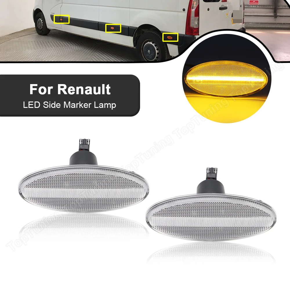 For Nissan NV200 Van 2011.11- For Opel Movano MK2 Van 2010.05- For Renualt Master MK3 Van 2011.02- Car LED Side Marker Lamp 2X
For Nissan NV200 Van 2011.11- For Opel Movano MK2 Van 2010.05- For Renualt Master MK3 Van 2011.02- Car LED Side Marker Lamp 2X