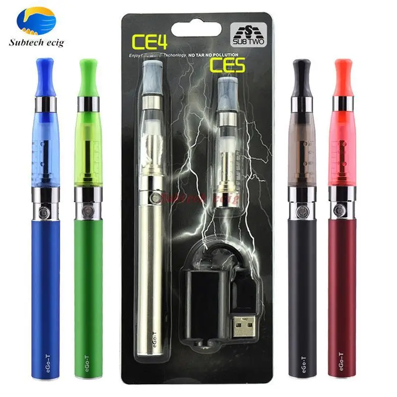 

Electronic cigarette eGo-T ce4 ce5 Blister Starter Kit 650/900/1100mAh EGO-T Battery Atomizer Clearomizer E Cigarette Vape Kits