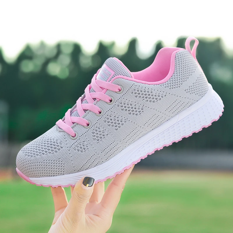 Light Fashion Woman Walking Shoes Weave Mesh Sneakers Women Casual Sport ShoesNon Slip Footwear Breathable Female Jogging Shoes
Light Fashion Woman Walking Shoes Weave Mesh Sneakers Women Casual Sport ShoesNon Slip Footwear Breathable Female Jogging Shoes