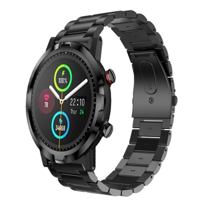 22mm Width Business 304 Stainless Steel Watch Band Strap Replacement for Haylou LS05S
22mm Width Business 304 Stainless Steel Watch Band Strap Replacement for Haylou LS05S