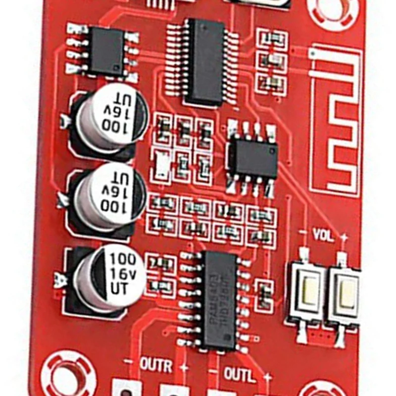 XH-A251 Bluetooth MP3 Decoder Module Digital Amplifier Board V4.2 5W+5W DC 5V o Sound Receiver for Speaker
XH-A251 Bluetooth MP3 Decoder Module Digital Amplifier Board V4.2 5W+5W DC 5V o Sound Receiver for Speaker