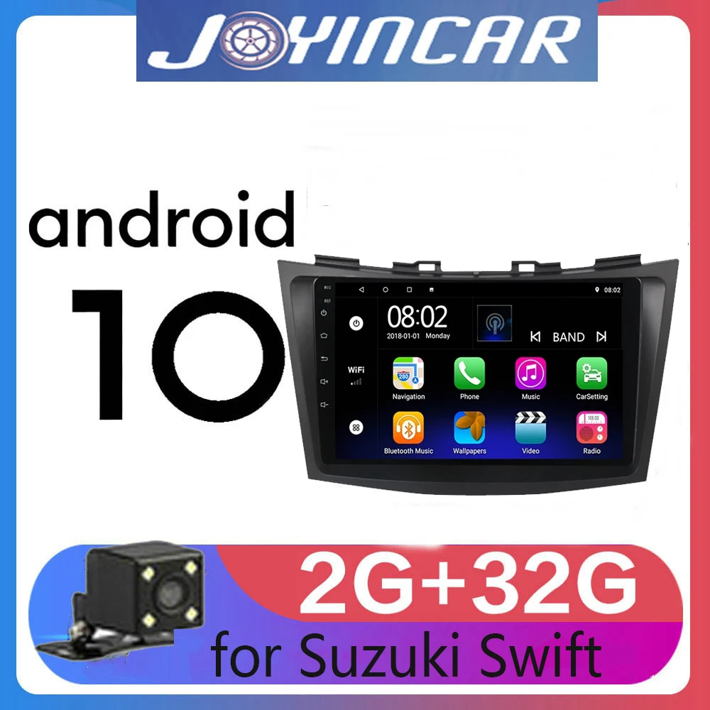 2 ГБ + 32 ГБ, 2 din, Android 10, автомобильный DVD-плеер для Suzuki Swift 2011, 2012-2015, автомобильный радиоприемник, мультимедийный плеер, carplay, GPS-навигация, BT, Wi-Fi
2 ГБ + 32 ГБ, 2 din, Android 10, автомобильный DVD-плеер для Suzuki Swift 2011, 2012-2015, автомобильный радиоприемник, мультимедийный плеер, carplay, GPS-навигация, BT, Wi-Fi
