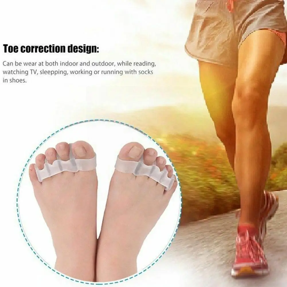 1Pair Silicone Bunion Thumb Valgus Protector Toe Separators Blisters Tools Protector Corrector Foot Toe Preventing Nail Car D6Z3
1Pair Silicone Bunion Thumb Valgus Protector Toe Separators Blisters Tools Protector Corrector Foot Toe Preventing Nail Car D6Z3