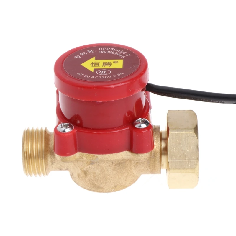 220V 60-90W Male Thread G1/2 Connector Circulation Pump Water Flow Sensor Switch
220V 60-90W Male Thread G1/2 Connector Circulation Pump Water Flow Sensor Switch