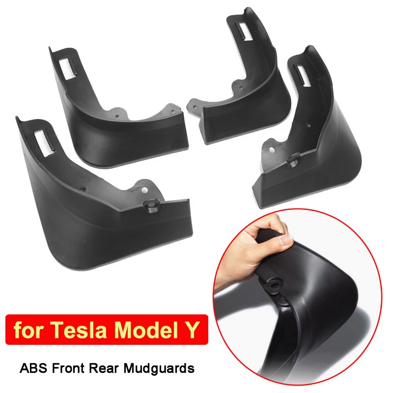 2022 4Pcs Mudguards for Tesla Model Y 2021 Front Rear Mudflap Fender Mud Flap Splash Guards No Drilling Required Car Accessories
2022 4Pcs Mudguards for Tesla Model Y 2021 Front Rear Mudflap Fender Mud Flap Splash Guards No Drilling Required Car Accessories