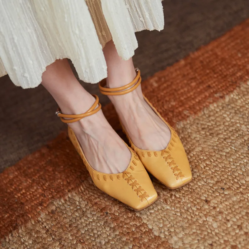 Asumer 2021 New Arrive Women Pumps Genuine Leather Single Shoes Ankle Buckle Simple Comfortable Casual Party Shoes Female
Asumer 2021 New Arrive Women Pumps Genuine Leather Single Shoes Ankle Buckle Simple Comfortable Casual Party Shoes Female