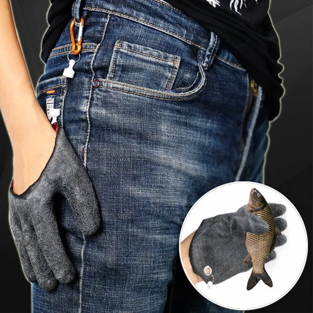 Professional Fish Catching Gloves With Non-slip, Anti-fish Ties Waterproof Fishing Gloves Magnetic Release Buckle Fishing Tool
Professional Fish Catching Gloves With Non-slip, Anti-fish Ties Waterproof Fishing Gloves Magnetic Release Buckle Fishing Tool