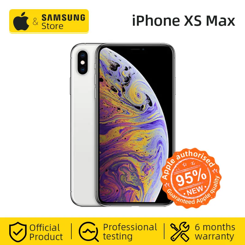 Разблокированный оригинальный Apple iPhone XS Max 512 ГБ A12 6 5 дюймовый полноэкранный