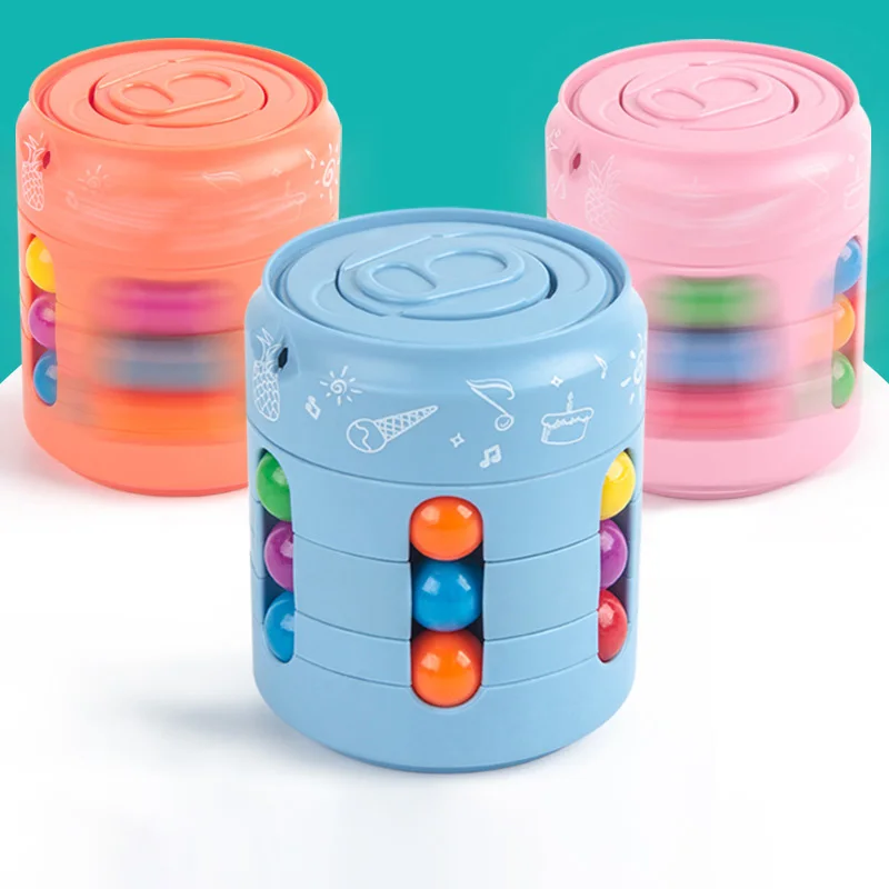 Cube Magic Puzzle Ball Little Magic Bean Pop Can Professional Educational Toys Anti-stress Fingertip Spinning Fidget Toys
Cube Magic Puzzle Ball Little Magic Bean Pop Can Professional Educational Toys Anti-stress Fingertip Spinning Fidget Toys