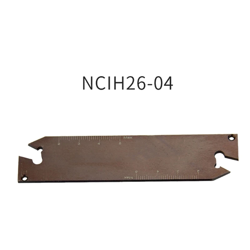 NCIH26-03/04 NCIH32-02/03/04/05/06 SPB32-6 Cutting Machine Accessories Anti-high Temperature Spring steel Cut Off Blade
NCIH26-03/04 NCIH32-02/03/04/05/06 SPB32-6 Cutting Machine Accessories Anti-high Temperature Spring steel Cut Off Blade