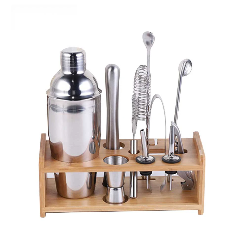Bar Shaker Cocktail Accessories Barware Boston Drink For Bartender Set Jigger Tools Stainless Steel Mixer 550/750ML Wooden Rack
Bar Shaker Cocktail Accessories Barware Boston Drink For Bartender Set Jigger Tools Stainless Steel Mixer 550/750ML Wooden Rack