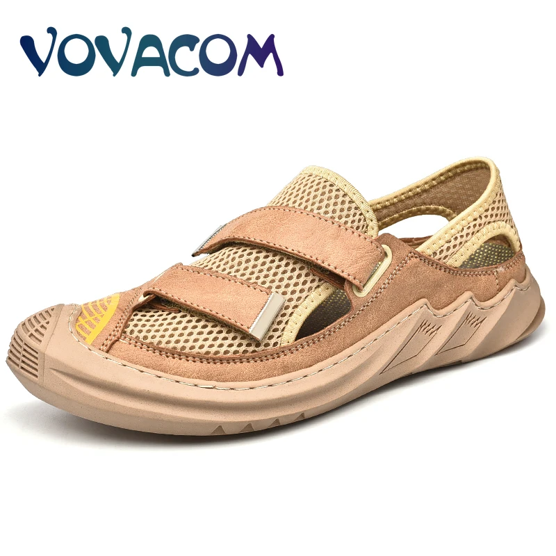 Classic Summer Men's Sandals Leather Men's Beach Sandals Outdoor Soft Men Wading Shoes Non-slip Men's Sneakers Zapatillas Hombre
Classic Summer Men's Sandals Leather Men's Beach Sandals Outdoor Soft Men Wading Shoes Non-slip Men's Sneakers Zapatillas Hombre