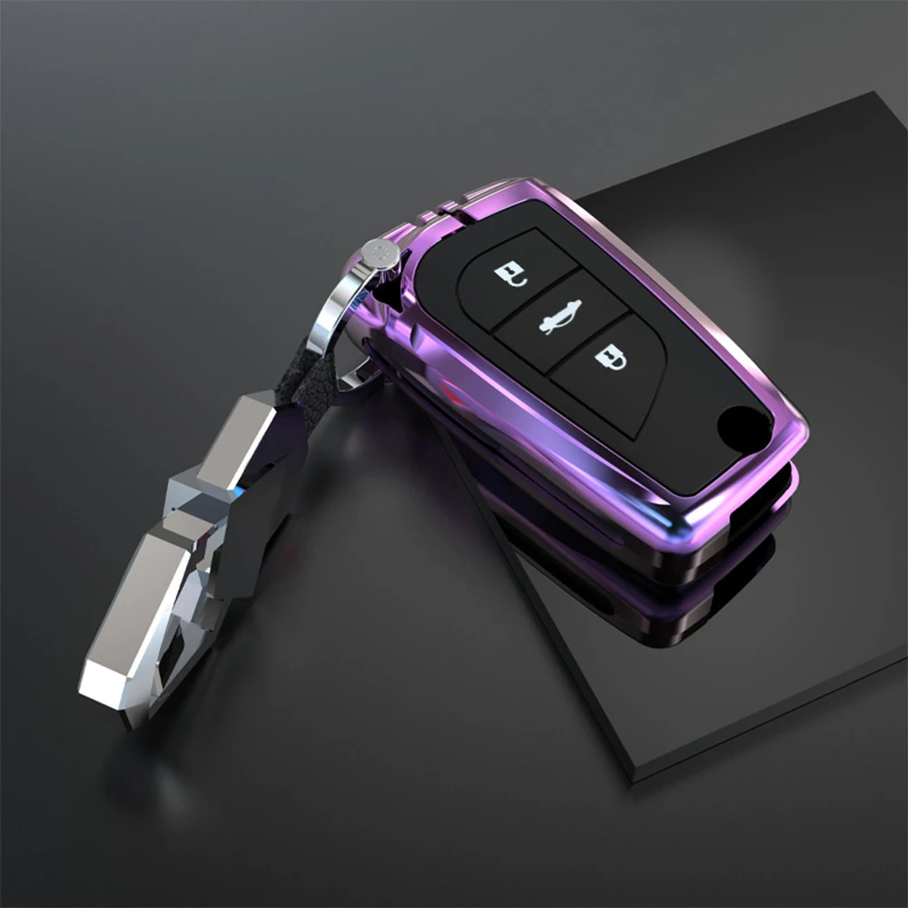 Zinc Alloy Silicone Car Flip Key Fob Case Cover For Toyota Auris Corolla Reiz Avensis Verso Yaris Aygo Rav4 Scion Accessories
Zinc Alloy Silicone Car Flip Key Fob Case Cover For Toyota Auris Corolla Reiz Avensis Verso Yaris Aygo Rav4 Scion Accessories