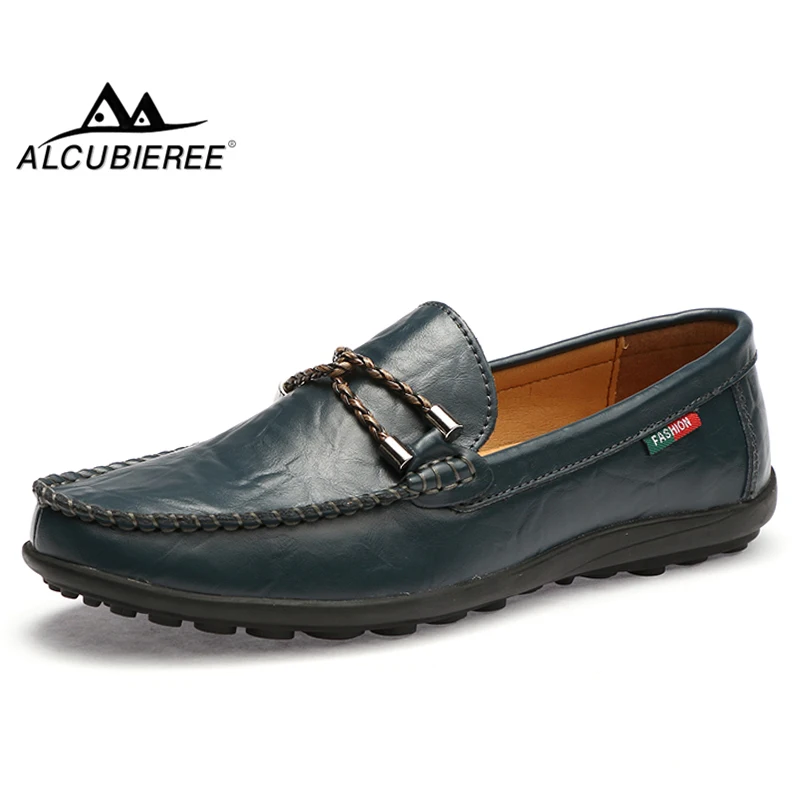 Туфли ALCUBIEREE мужские из натуральной кожи, Мокасины, нескользящая обувь для вождения, лоферы без застежки, ручная работа 
Туфли ALCUBIEREE мужские из натуральной кожи, Мокасины, нескользящая обувь для вождения, лоферы без застежки, ручная работа