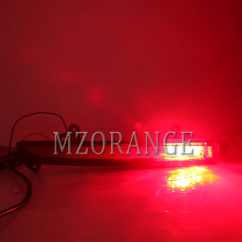 MZORANGE Rear Bumper reflector Light For Ford Edge 2015 -2018 Fog Lights Fog Lamp Rear Taillights Red Lens Car Accessories 
MZORANGE Rear Bumper reflector Light For Ford Edge 2015 -2018 Fog Lights Fog Lamp Rear Taillights Red Lens Car Accessories