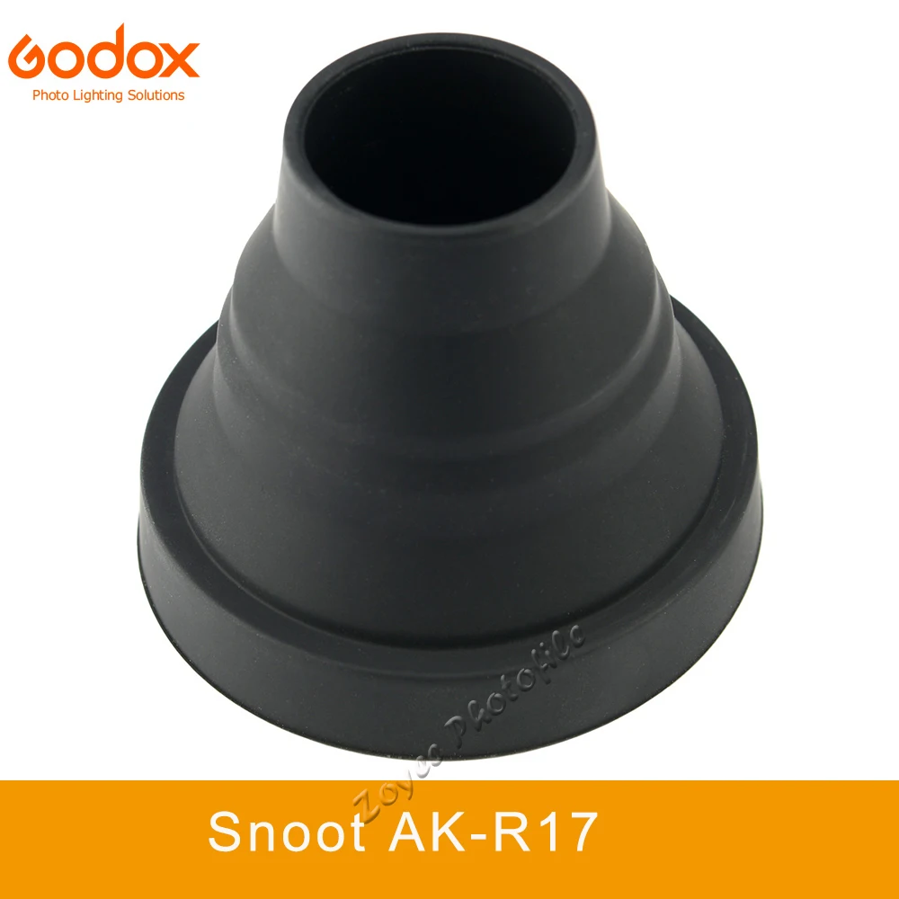 Godox AK-R17 Snoot use Godox H200R Round Flash Head Compatible for AD200 Pro for Godox V1 Flash Series V1-S V1-N V1-C Flash
Godox AK-R17 Snoot use Godox H200R Round Flash Head Compatible for AD200 Pro for Godox V1 Flash Series V1-S V1-N V1-C Flash