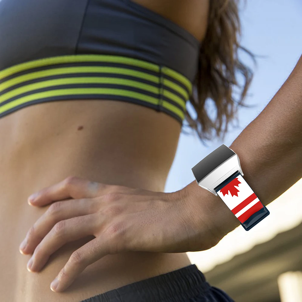 For Fitbit Ionic UN Silicone Strap For Fitbit Ionic Fashion / Classic Smart Watch Strap Printed Silicone Bracelet Wristband
For Fitbit Ionic UN Silicone Strap For Fitbit Ionic Fashion / Classic Smart Watch Strap Printed Silicone Bracelet Wristband