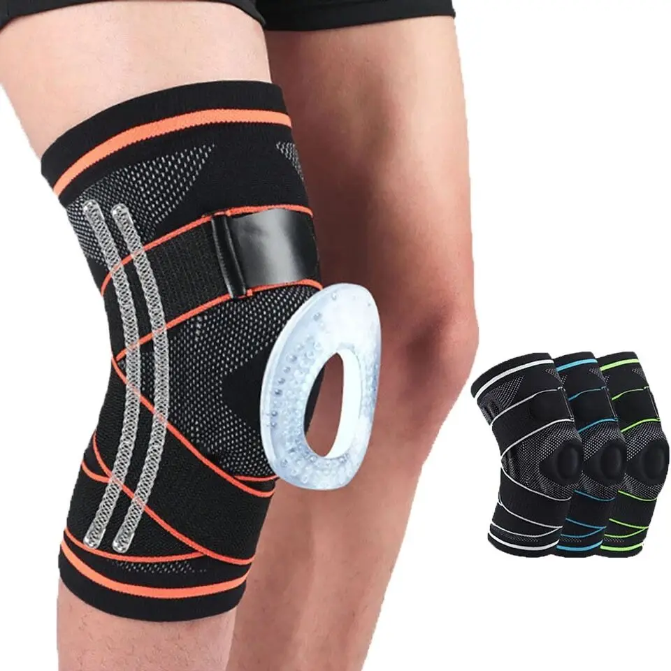 GOBYGO Breathable Support Elastic Compression Knee Pads Three-dimensional Spring Support Silicone Anti-collision Knee Protective
GOBYGO Breathable Support Elastic Compression Knee Pads Three-dimensional Spring Support Silicone Anti-collision Knee Protective