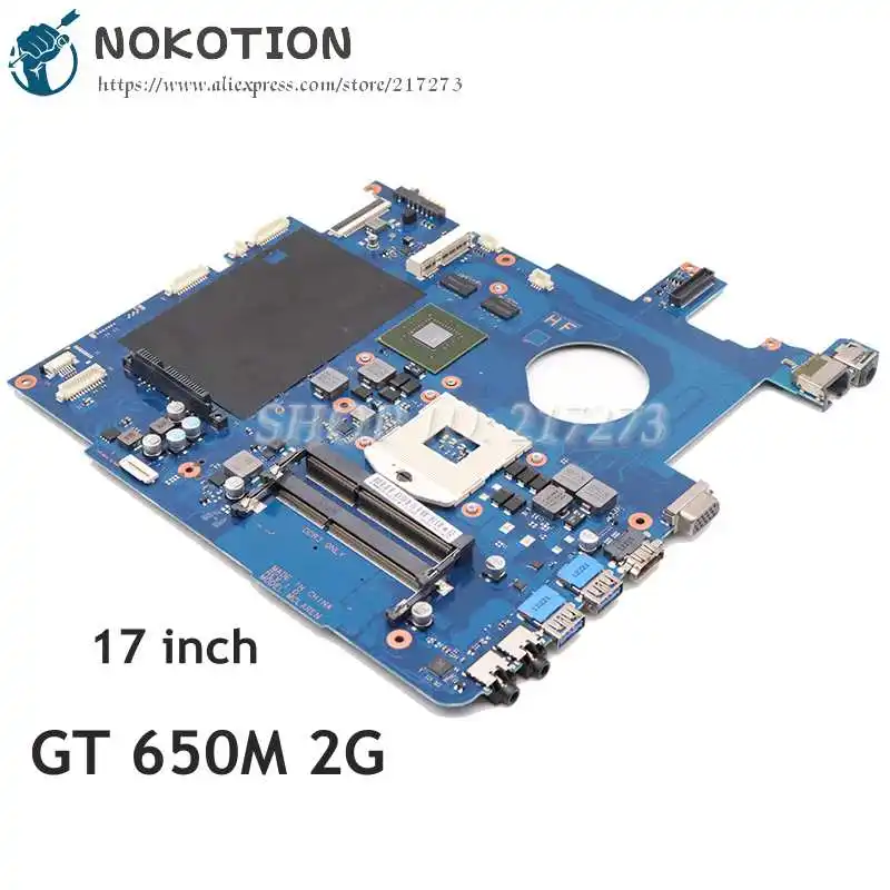 NOKOTION BA92-09936A BA92-09936B BA41-01898A BA41-01900A для Samsung NP550P7C 17-дюймовый ноутбук материнская плата GT650M 2G
NOKOTION BA92-09936A BA92-09936B BA41-01898A BA41-01900A для Samsung NP550P7C 17-дюймовый ноутбук материнская плата GT650M 2G