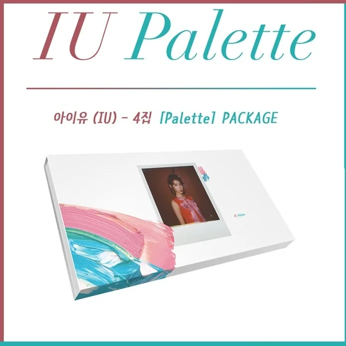 

[MYKPOP]~ 100% Официальный оригинал ~ 4-й альбом IU: PALETTE, KPOP Fans Collection SA19113003