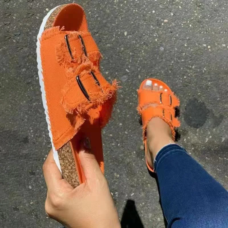 New summer women's sandals silk buckle flat shoes ladies beach shoes slippers outdoor fashion students home casual slippers
New summer women's sandals silk buckle flat shoes ladies beach shoes slippers outdoor fashion students home casual slippers