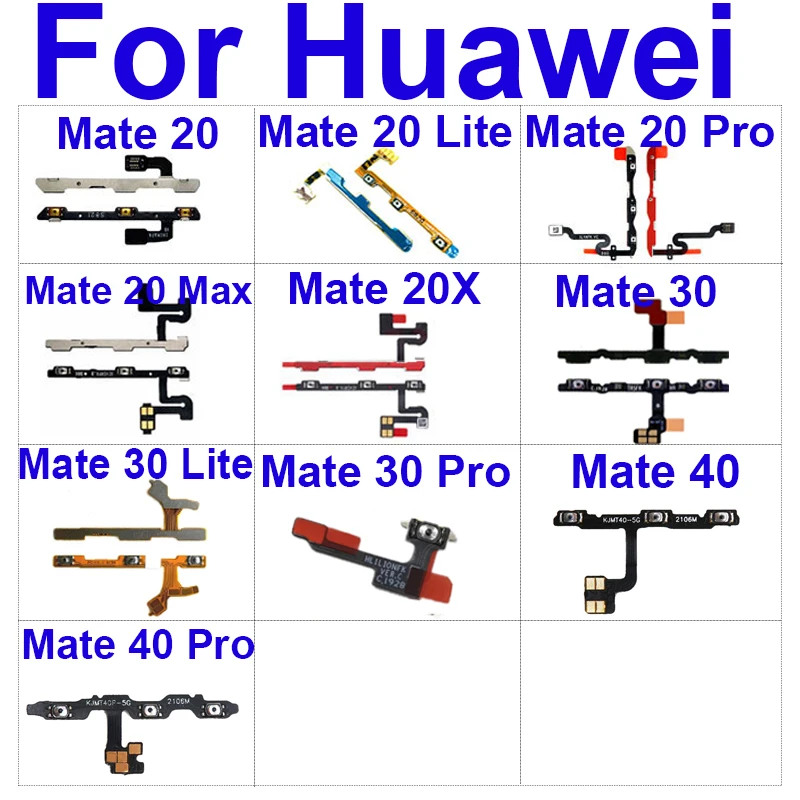 Гибкий кабель питания для Huawei Mate 20 30 40 Pro 20 30 Lite, переключатель, гибкая лента для Huawei Mate 20Max 20X, боковые кнопки для ремонта
Гибкий кабель питания для Huawei Mate 20 30 40 Pro 20 30 Lite, переключатель, гибкая лента для Huawei Mate 20Max 20X, боковые кнопки для ремонта