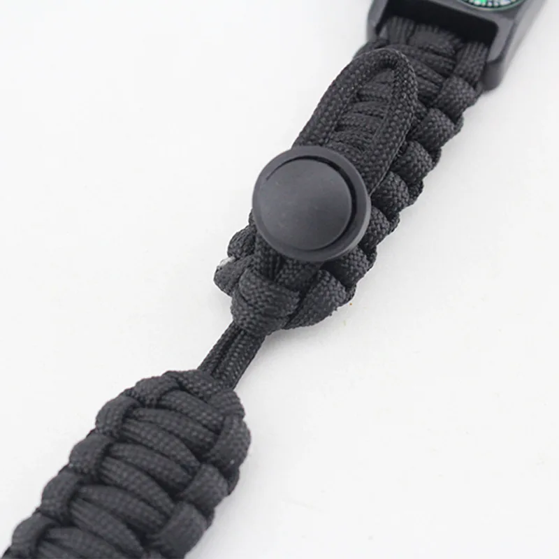 By DHL 100PCS Handmade Outdoor Emergency Rope Compass Whistle Knife Paracord Rope 4 in 1Multifunction Survival Braided Bracelet
By DHL 100PCS Handmade Outdoor Emergency Rope Compass Whistle Knife Paracord Rope 4 in 1Multifunction Survival Braided Bracelet