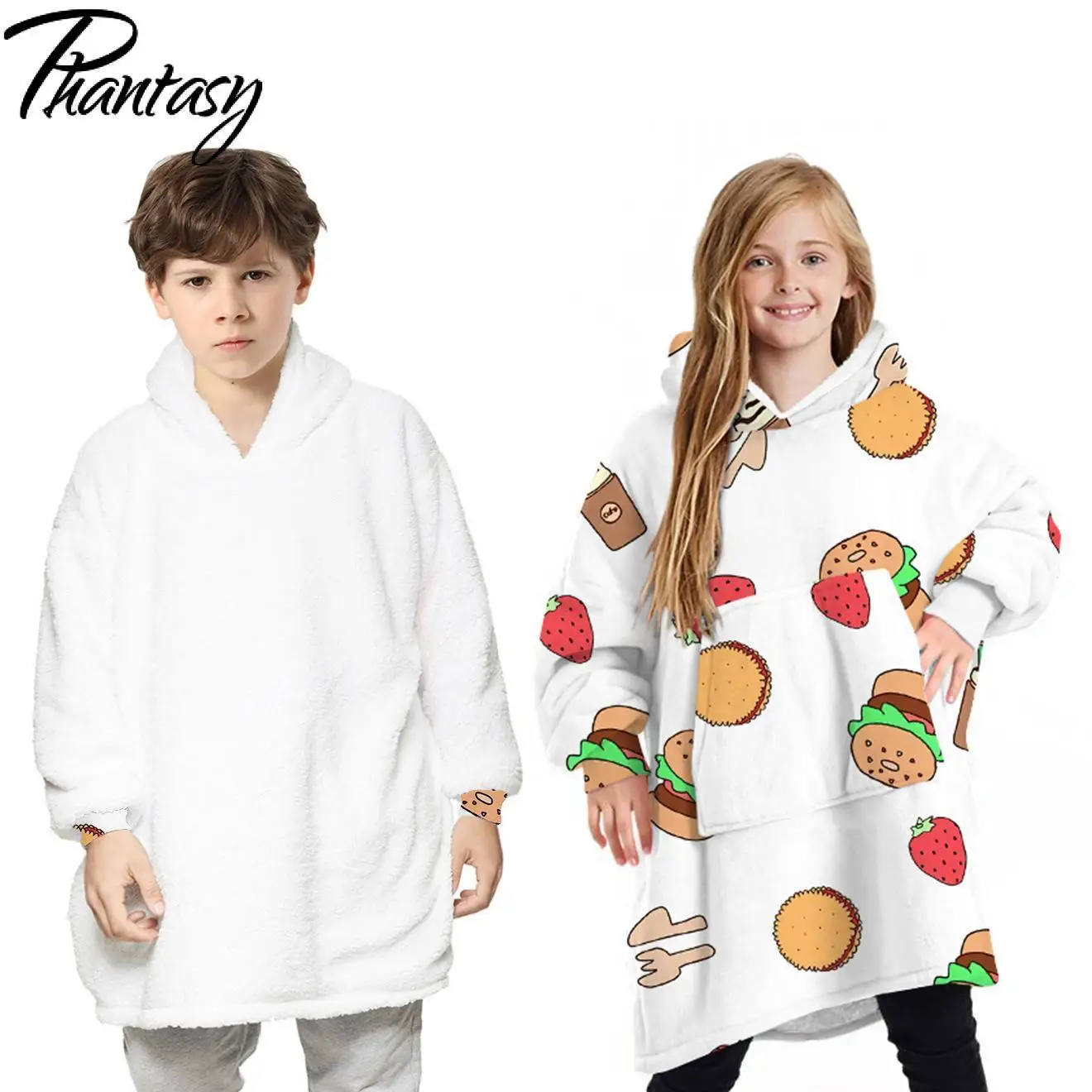 Phantasy Children Warm Hoodies Winter Blanket Cartoon Hoodie Sweatshirt Boy Girl Casual Hooded Pullover Oversized Tracksuit Kids
Phantasy Children Warm Hoodies Winter Blanket Cartoon Hoodie Sweatshirt Boy Girl Casual Hooded Pullover Oversized Tracksuit Kids