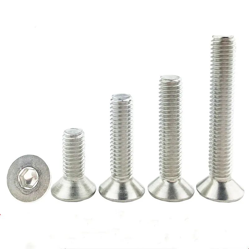10/50Pcs DIN7991 M2 M2.5 M3 M4 M5 ISO10642 JISB1194 304 Stainless Steel Hexagonal Countersunk Screws Flat Head Screw
10/50Pcs DIN7991 M2 M2.5 M3 M4 M5 ISO10642 JISB1194 304 Stainless Steel Hexagonal Countersunk Screws Flat Head Screw