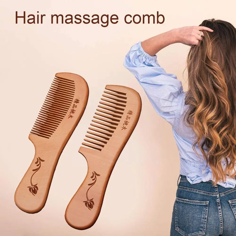 New Wooden Wide Tooth Hair Comb Natural Sandalwood Care Waist Massage Salon Handmade Beauty Anti Hair Wooden Static Fragran H9a3
New Wooden Wide Tooth Hair Comb Natural Sandalwood Care Waist Massage Salon Handmade Beauty Anti Hair Wooden Static Fragran H9a3