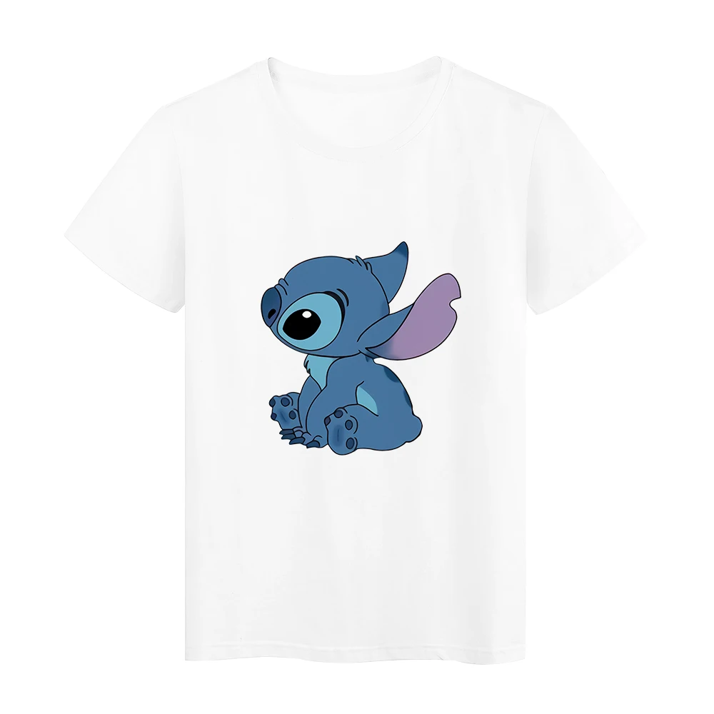 Disney France Hot Sale T-shirt Women Kawaii Stitch Cartoon Tops Harajuku Aesthetic White Tee shirt Tumblr Femme Vetement
Disney France Hot Sale T-shirt Women Kawaii Stitch Cartoon Tops Harajuku Aesthetic White Tee shirt Tumblr Femme Vetement