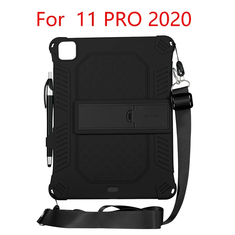 Tablet Case for iPad 11 PRO 2020 Upgrade Silicone Case Protective Case Anti-Fall with Strap and Capacitor Pen
Tablet Case for iPad 11 PRO 2020 Upgrade Silicone Case Protective Case Anti-Fall with Strap and Capacitor Pen