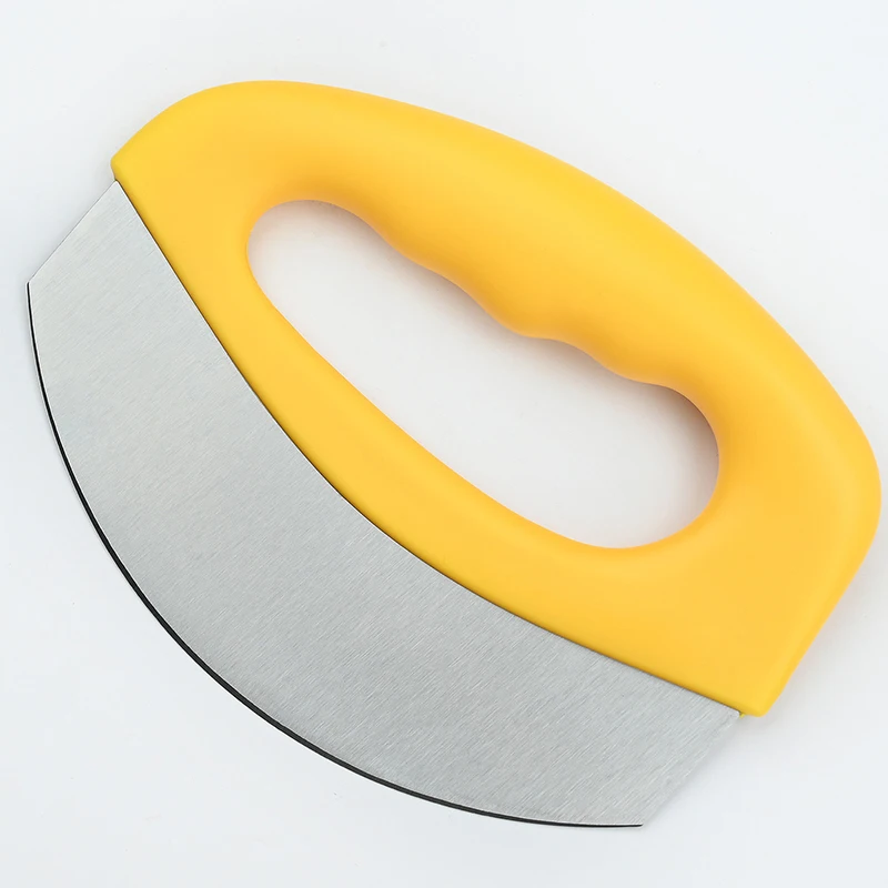 Кольцевой резак из нержавеющей стали для пиццы, сыра, многофункциональный изогнутый измельчитель с защитной крышкой, 1/2 упаковок NIN668
Кольцевой резак из нержавеющей стали для пиццы, сыра, многофункциональный изогнутый измельчитель с защитной крышкой, 1/2 упаковок NIN668