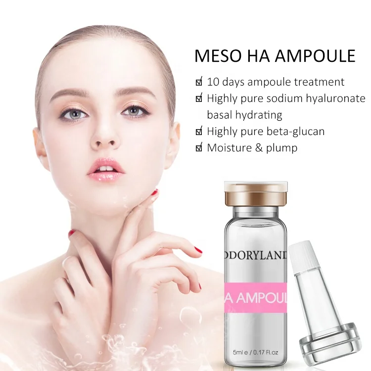 New 5ml Cross-linked HA Hyaluronic Acid Pure Micro Molecular Mesotherapy HA Collagen Hyaluronic Acid Skin Whitening Serum
New 5ml Cross-linked HA Hyaluronic Acid Pure Micro Molecular Mesotherapy HA Collagen Hyaluronic Acid Skin Whitening Serum
