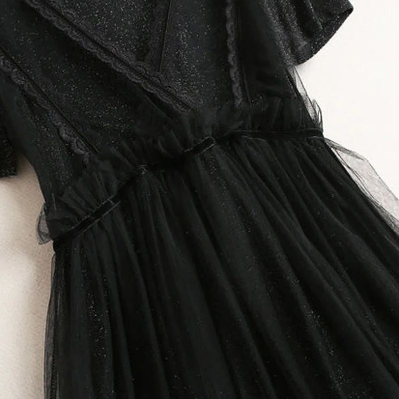 Plus Size Women Lace Suit Sequin Long T Shirt And Mesh Sundress Two Piece Set Elegant Outfit High Street 2021 New Summer Cloth
Plus Size Women Lace Suit Sequin Long T Shirt And Mesh Sundress Two Piece Set Elegant Outfit High Street 2021 New Summer Cloth