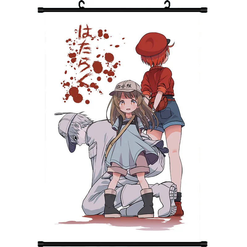 Coscase аниме ячейки на работе! Эритроцитарная тромбочка Hataraku Saibou, белая кровь, домашний декор, настенный плакат, декоративная картина
Coscase аниме ячейки на работе! Эритроцитарная тромбочка Hataraku Saibou, белая кровь, домашний декор, настенный плакат, декоративная картина